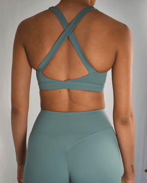 top sujetador deportivo euforia yoga verde claro back lejos min
